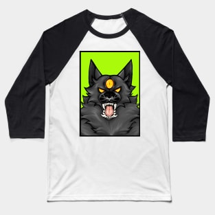 Wolf. Baseball T-Shirt